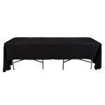Arriendo Mantel Rectangular Negro