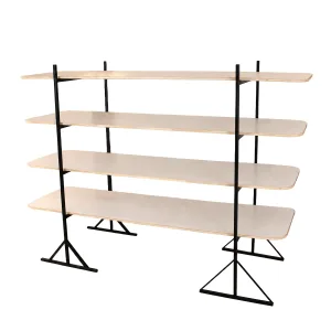 Repisa Cocina 4 Nivel 2,5 x 0,75 x 1,80 cm.