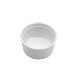 Pocillo Loza Redondo 7 cm. capacidad 70 ml. 4 alto x 7 diámetro.