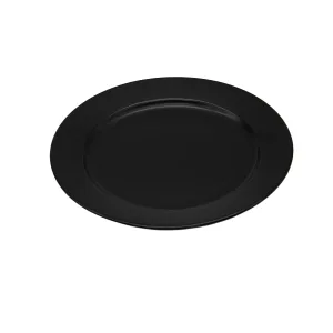 Plato Entrada Negro 20 cm.