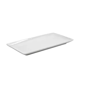Plato Rectangular Postre 26 x 15 cm.