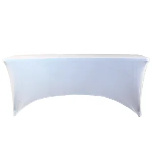 Mantel Spandex Rectangular Blanco 1.80 x 0.70 x 0.75 mt.