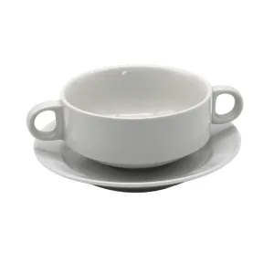 Taza Consomé con Plato 280 ml.